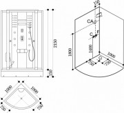 PHÒNG XÔNG HƠI ƯỚT NGỌC TRAI GOVERN JS-102P-BV