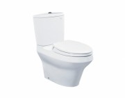 BÀN CẦU HAI KHỐI TOTO CS945PDW7#W KÈM NẮP RỬA ĐIỆN TỬ WASHLET TCF6631A (220V)