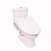 BÀN CẦU HAI KHỐI TOTO CS325DRW7#W KÈM NẮP RỬA ĐIỆN TỬ WASHLET TCF6631A (220V)