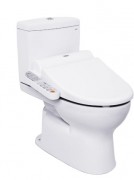 BÀN CẦU HAI KHỐI TOTO CS320DRW7#W KÈM NẮP RỬA ĐIỆN TỬ WASHLET TCF6631A (220V)