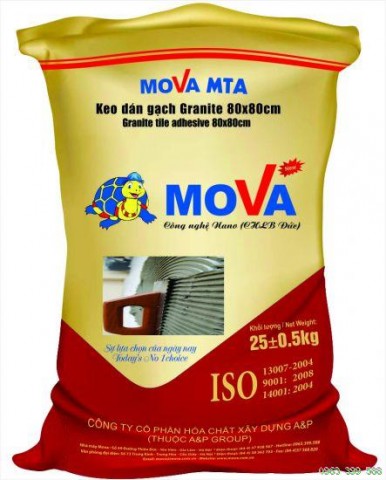 MOVA MTA  VỮA KEO TRỘN SẴN CÓ ĐỘ BÁM DÍNH TỐT