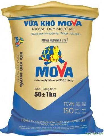 MOVA REDYMIX 7,5 VỮA KHÔ TRỘN SẴN CAO CẤP MÁC #75